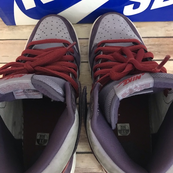 Nike SB Dunk High Plum Pruple Rare size 8.5 - Picture 6 of 8